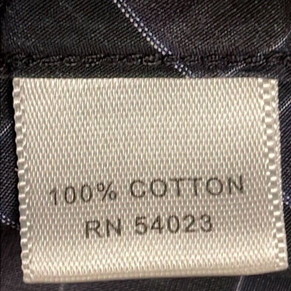 Banana Republic Men’s Dress Shirt size 15-121/2 Medium Pre Owned - Picture 9 of 10